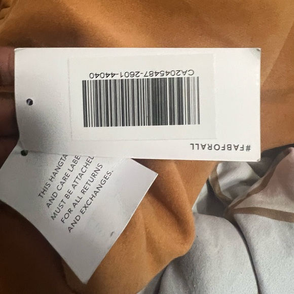 JustFab faux suede overcoat L - Picture 2 of 2